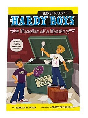 Hardy Boys Secret Files 5 Monster of Mystery Book New